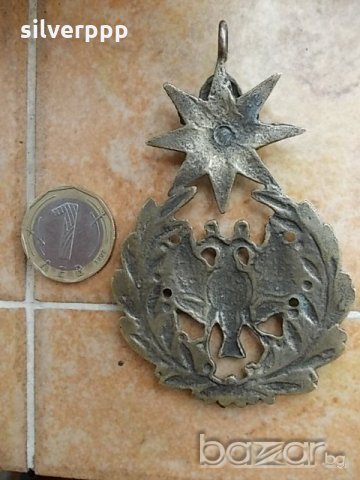  Ортодоксален бронзов знак , снимка 4 - Антикварни и старинни предмети - 21033959