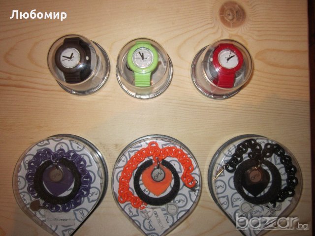 Hip Hop & Оpsobjects Часовници и Гривни Внос от Италия !!! , снимка 6 - Дамски - 19766479