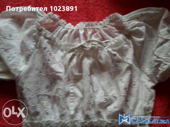 Официална блузка 128см, снимка 2 - Детски Блузи и туники - 10844094