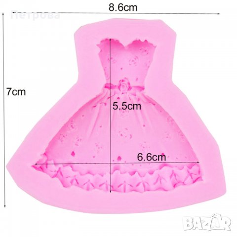 Силиконов молд – „Рокличка”, снимка 3 - Форми - 24577233
