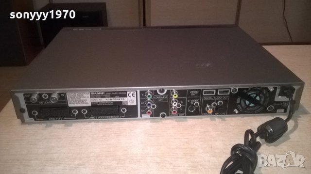 поръчано-sharp dv-hr350s hdd/dvd recorder-внос швеицария, снимка 14 - Плейъри, домашно кино, прожектори - 25039624