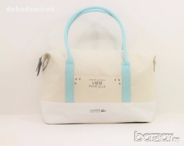 Нова чанта Lacoste POUR ELLE Holdall/Travel Bag, оригинал, снимка 2 - Чанти - 15911254