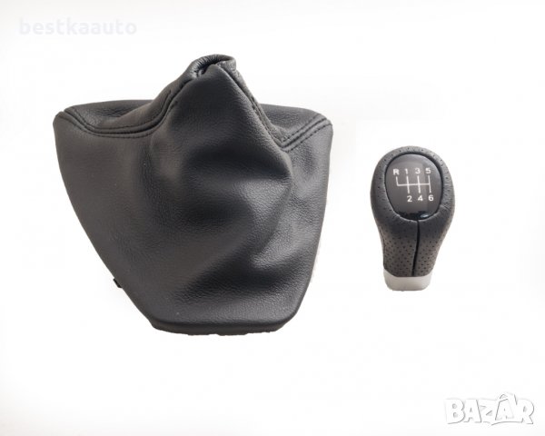 Топка скоростен лост с маншон БМВ / BMW E90 E91 E92 E93 M3 естествена кожа, снимка 3 - Аксесоари и консумативи - 26070697