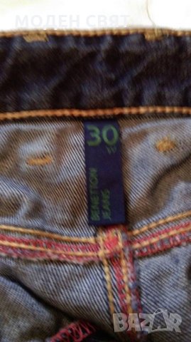Юношески дънки ,,BENETON,,, снимка 3 - Детски панталони и дънки - 23596151