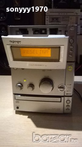 Sony hi-fi micro-tuner/rds+cd+deck/revers+ampli/aux-внос швеицария, снимка 6 - Ресийвъри, усилватели, смесителни пултове - 13826610