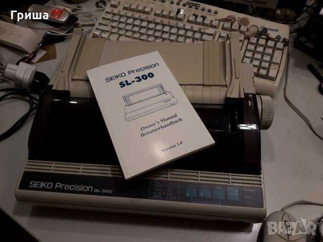 Продавам принтер SEIKO Precision SL 300 за части SL-300 СЕЙКО, снимка 6 - Принтери, копири, скенери - 22180189