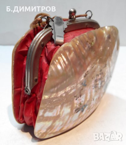 Стара седефена чантичка, снимка 4 - Чанти - 23560279