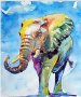 Диамантен гоблен Слон, снимка 1 - Гоблени - 24400838