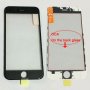3в1 за iPhone 6 4.7 Стъкло Рамка Oca / Черен