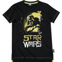 Детска тениска Star Wars за 6 и 9 г. – М 17-19, снимка 2 - Детски тениски и потници - 21034270
