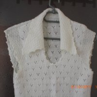 продавам нова дамска блузка-ръчна изработка, снимка 2 - Блузи с дълъг ръкав и пуловери - 20311594