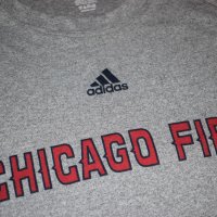 Adidas - Chicago Fire - Страхотна 100% ориг. тениска / Адидас / Чикаго, снимка 6 - Спортни дрехи, екипи - 25867993