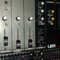 Диско миксер LEM STEREO DISCO MIXER DM 51, снимка 1 - Ресийвъри, усилватели, смесителни пултове - 22261150