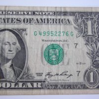 банкнота от 1 долар-1963 до 2017 г., снимка 6 - Нумизматика и бонистика - 19284768