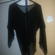 прозрачна блуза, снимка 3 - Блузи с дълъг ръкав и пуловери - 16221858
