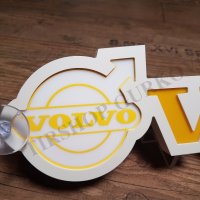 Светеща 3D табела VOLVO с лого, снимка 2 - Аксесоари и консумативи - 18726372