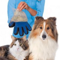 472 Масажираща ръкавица за обиране на косми от домашни любимци, снимка 5 - За кучета - 22307496