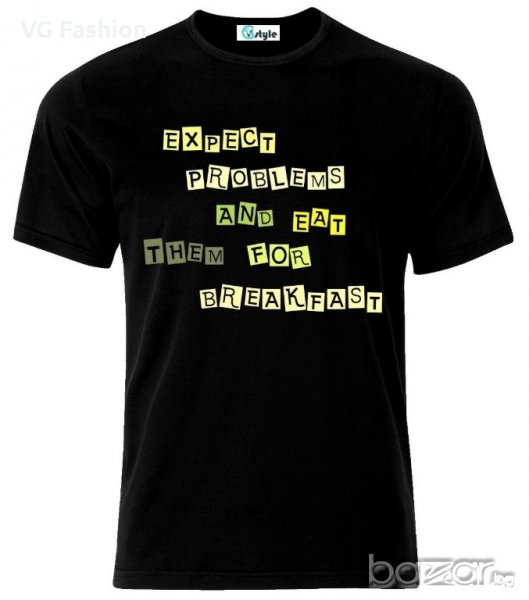 Мъжка тениска Expect Problems Funny, снимка 1