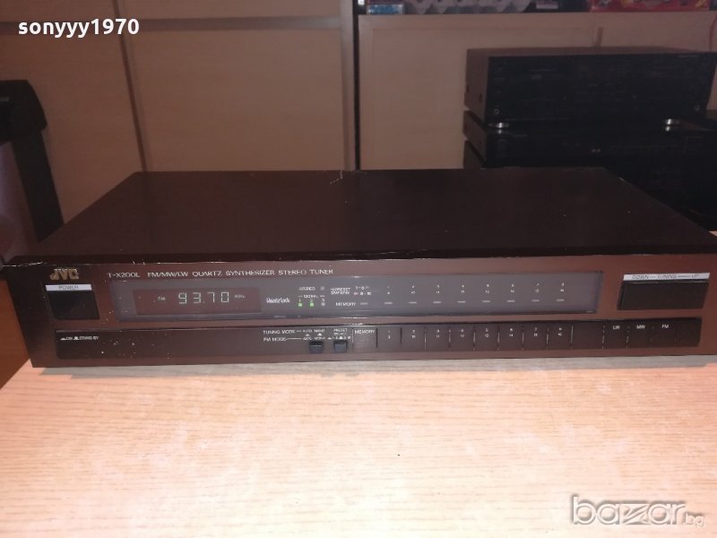 jvc t-x200lb stereo tuner-внос швеицария, снимка 1