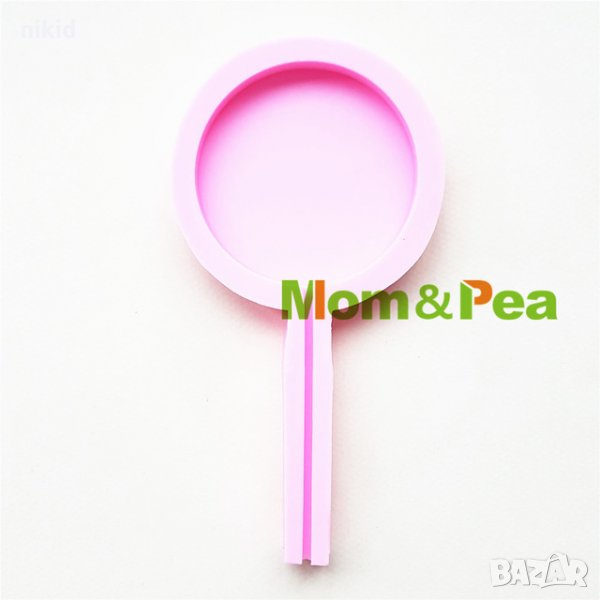 Голяма близалка Lollipop силиконов молд форма калъп отливка за направа с шоколад фондан захар и др., снимка 1