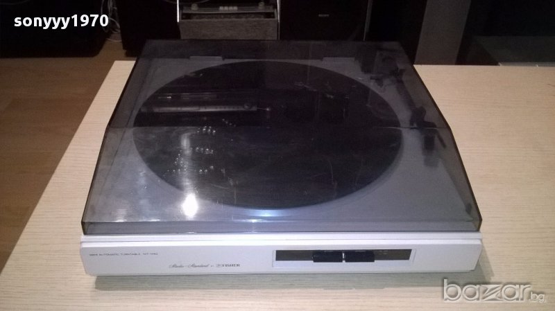 Fisher mt-m82 stereo turntable-made in japan-12volts-внос швеицария, снимка 1