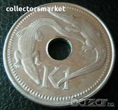 1 кина 2004, Папуа Нова Гвинея, снимка 1
