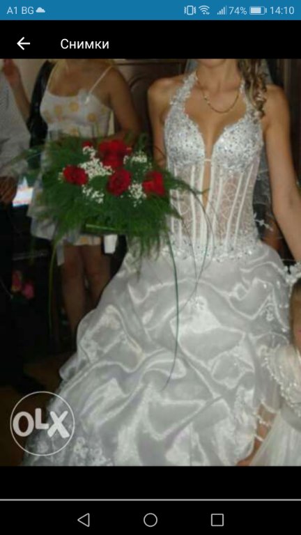 Булчинска рокля в Сватбени рокли в гр. Плевен - ID22431223 — Bazar.bg