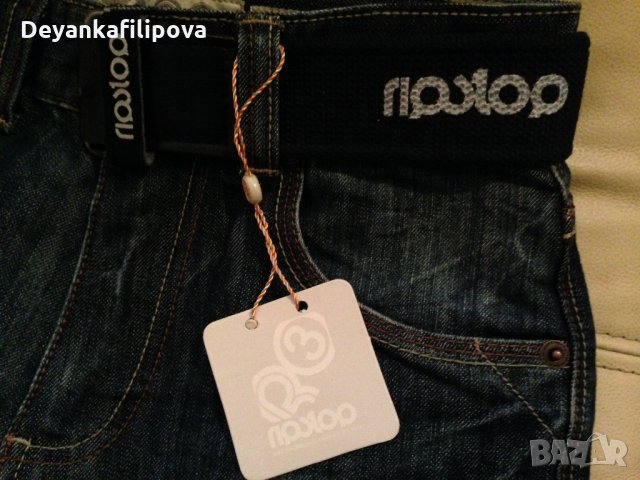 Нови маркови дънки намачкан ефект 10-11г, снимка 9 - Детски панталони и дънки - 23684578