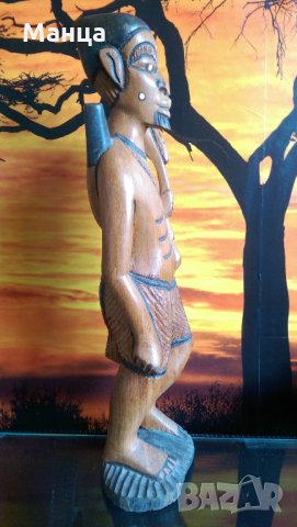 Африканска статуя от Нигерия, снимка 5 - Антикварни и старинни предмети - 22681734