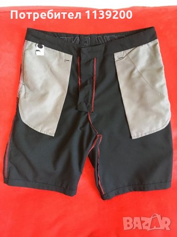 Quicksilver 33 М мъжки черен къс панталон, снимка 9 - Къси панталони - 26102023