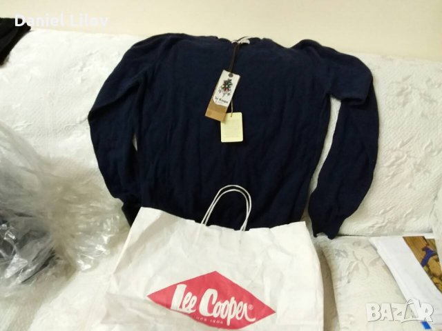  Пуловер LeeCooper .джинси  BVLGARI., снимка 2 - Пуловери - 25021811