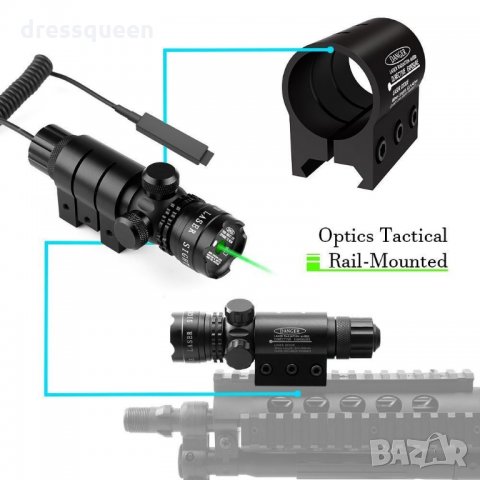 1867 Лазерен прицел за пистолет и пушка, снимка 3 - Въздушно оръжие - 23464721