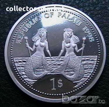 1 долар 1998, Палау, снимка 2 - Нумизматика и бонистика - 15981225