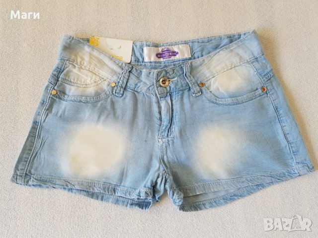 Нови къси дънкови панталони М, снимка 1