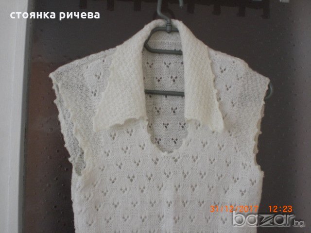 продавам нова дамска блузка-ръчна изработка, снимка 2 - Блузи с дълъг ръкав и пуловери - 20311594