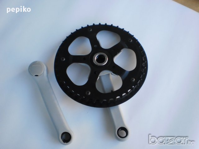 Продавам колела внос от Германия Комплект курбели с една плоча, снимка 7 - Части за велосипеди - 9278483