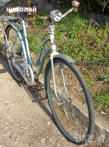 Ретро дамски велосипед 28 цола марка HUSQVARNA Хускварна употребяван модел 1956-60 год., снимка 15 - Велосипеди - 25123655