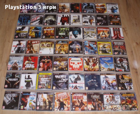 playstation 3 ps3 play station 3 games пс3 плейстейшън 3 игри Gta, Fifa, Cod, Ac, снимка 1 - Игри за PlayStation - 9715534