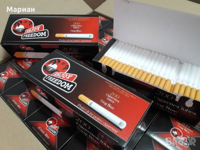 Гилзи за Цигари, снимка 1 - Аксесоари за електронни цигари - 24435393