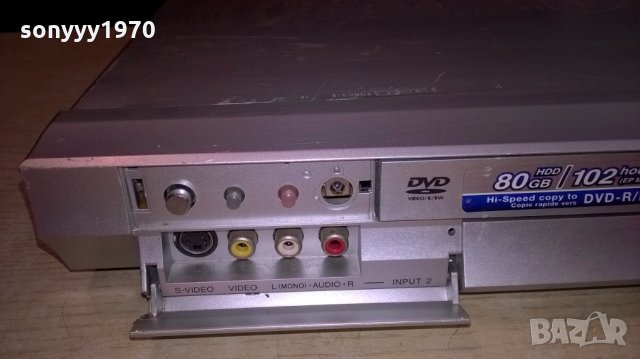pioneer hdd & dvd recorder-за ремонт-внос швеицария, снимка 6 - Плейъри, домашно кино, прожектори - 22793485