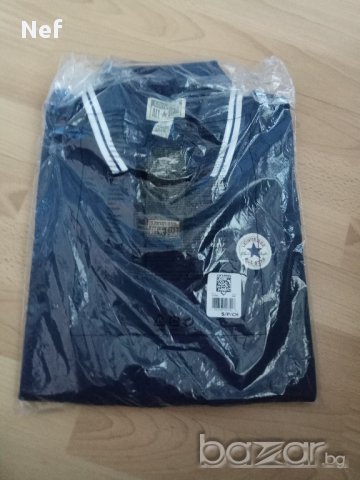 Нова тениска Converse Core Pins Polo Shirt, оригинал , снимка 4 - Тениски - 17783223