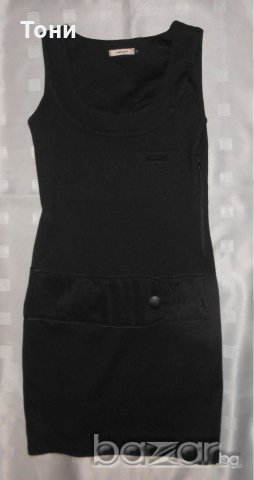 Права черна рокля тип сукман Yerse, снимка 5 - Сукмани - 21324464