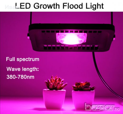 За оранжерии - LED Grow chip 50W 380-840nm, готови решения! , снимка 10 - Прожектори - 20065006