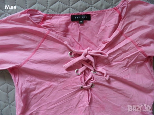 Дамски сет ефектна блуза и бермуди Diesel, снимка 4 - Къси панталони и бермуди - 26073373