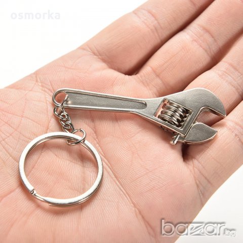 Френски ключ ключодържател метален "инструмент" нов 7мм, снимка 5 - Други ценни предмети - 19876711