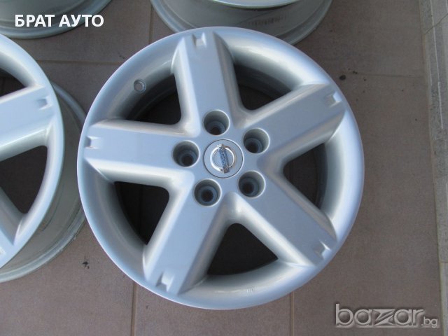 Джанти Алуминиеви 16' за Nissan, снимка 2 - Гуми и джанти - 10892157