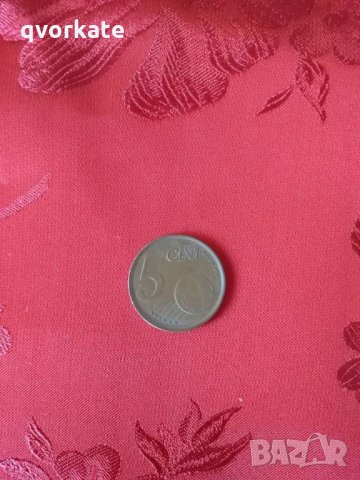 5 euro cent от 1999г., снимка 1 - Нумизматика и бонистика - 21515566