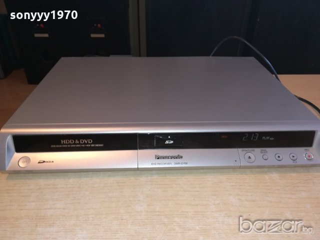 panasonic dmr-eh56 hdd & dvd recorder-внос швеицария, снимка 4 - Плейъри, домашно кино, прожектори - 21239913