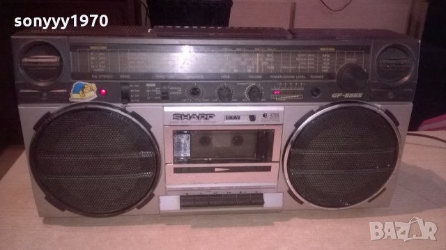 sharp gf-6565h ретро колекция-внос швеицария, снимка 8 - Радиокасетофони, транзистори - 23812935