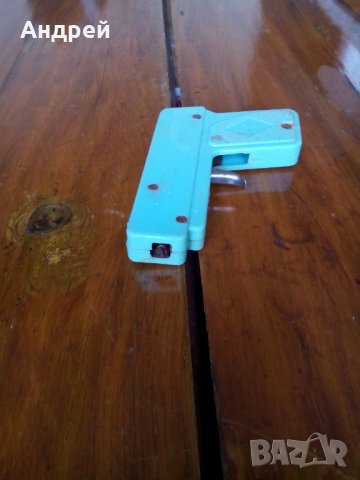 Стара играчка пистолет #4, снимка 4 - Антикварни и старинни предмети - 25078535